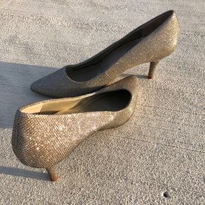 New Sparklie Silver High Heels